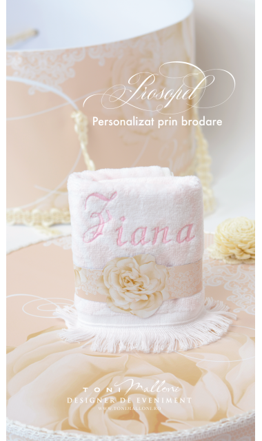 Trusou botez pentru fetite cu dantela si accesorii crosetate, Ziana 14